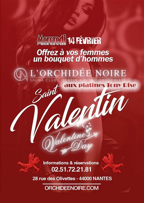 orchidee noire nantes|Soirée maison close à l’Orchidée Noire, club libertin à Nantes